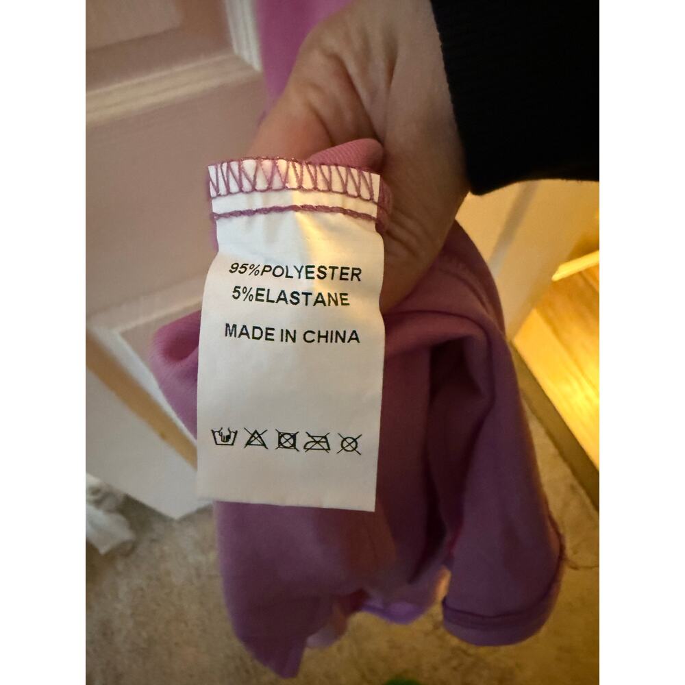 Purple One Shoulder Dress With Bow Size XSmall NWOT - Picture 5 of 6